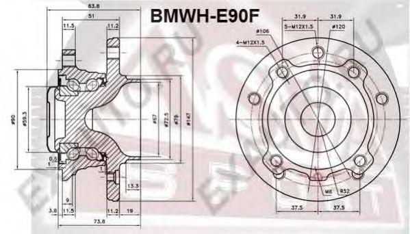 BMWH-E90F