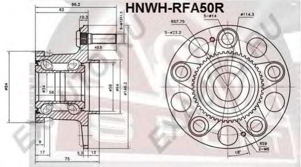 HNWH-RFA50R