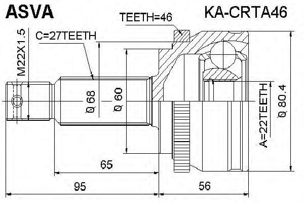 KA-CRTA46
