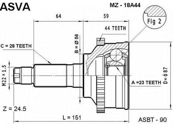 MZ-18A44
