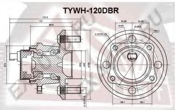 TYWH-120DBR